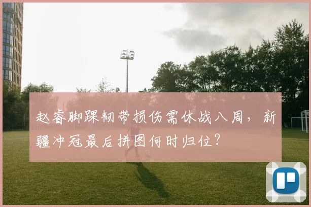 赵睿脚踝韧带损伤需休战八周，新疆冲冠最后拼图何时归位？