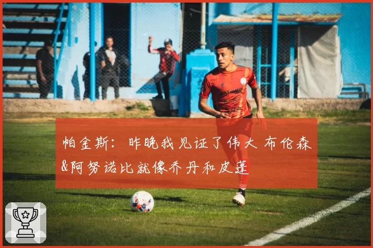 帕金斯：昨晚我见证了伟大 布伦森&阿努诺比就像乔丹和皮蓬